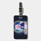 猫弁護士宇宙 ラゲッジタグ (正面縦)