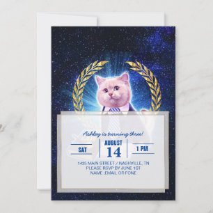 猫弁護士宇宙 招待状