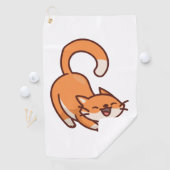 猫引っ掻き ゴルフタオル (インサイチュ)