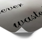 猫引用文のポスター – やる気を起こさせる ポスター (角)