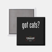 猫得の食べ猫たち – トランプでペットをSa マグネット (正面/裏面)