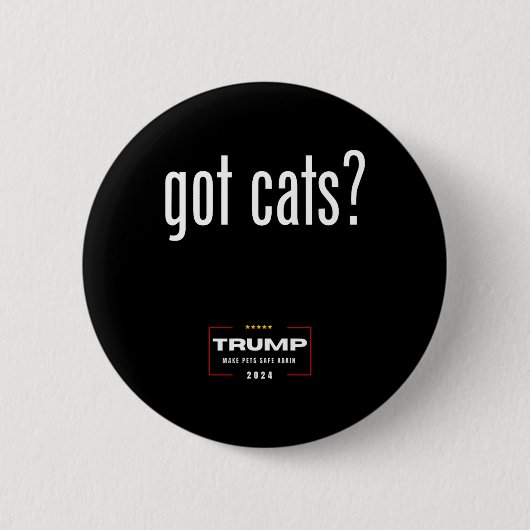 猫得の食べ猫たち – トランプでペットをSa 缶バッジ (正面)