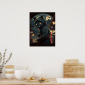 猫忍者 – リトル・テロ ポスター (キッチン)