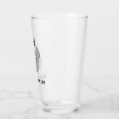 猫忙し母 タンブラーグラス (左)