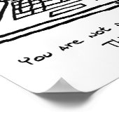 猫怒が注目を集めおもしろい- Cat Poster ポスター (角)