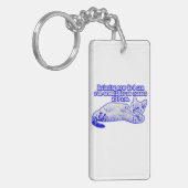 猫怒ミームと子猫好き キーホルダー (正面左)