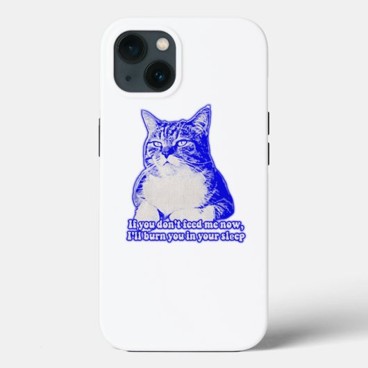 猫怒ミームの猫好きと猫オーナー Case-Mate iPhoneケース (裏面)