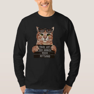 猫怒警察の写真 Tシャツ