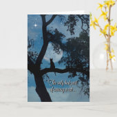 猫悔やみや弔慰の紛失 カード (黄色い花)