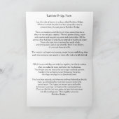 猫悔やみや弔慰/レインボーブリッジ詩 カード (内部)