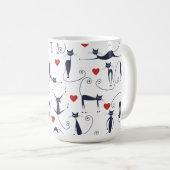 猫愛の世界 コーヒーマグカップ (正面右)