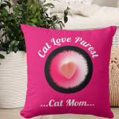 猫愛ピュレストパーソナライズカワイコンキュートピンク クッション