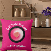 猫愛ピュレストパーソナライズカワイコンキュートピンク クッション
