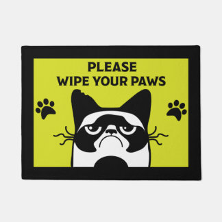 猫愛人ホームアクセサリーの装飾 ドアマット