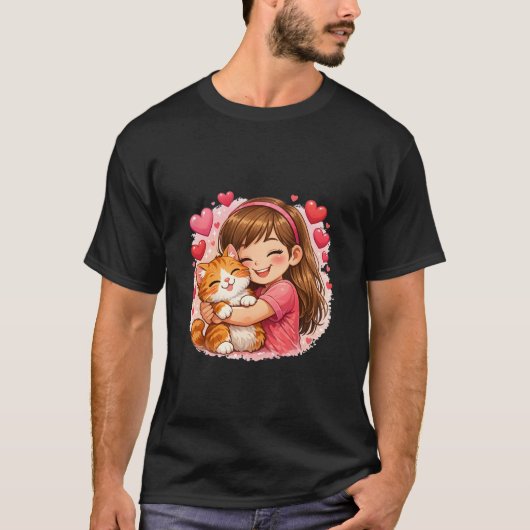 猫愛好家フォーエバー Tシャツ (正面)