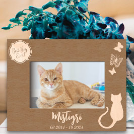 猫愛記念 レーザー彫刻フレーム