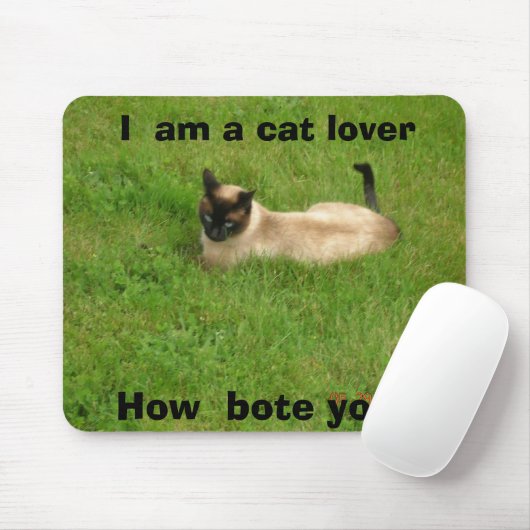 猫愛 マウスパッド (マウス)