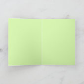 猫感じのラッキー・セント・パトリックの日 カード (内部)