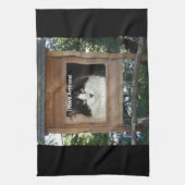 猫態度 キッチンタオル (縦)