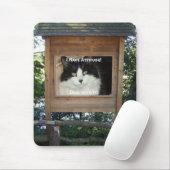 猫態度 マウスパッド (マウス)