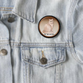 猫態度 缶バッジ (インサイチュ)