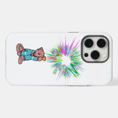 猫懐中電灯 iPhoneケース (裏面横)