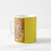 猫戦 コーヒーマグカップ (正面左)