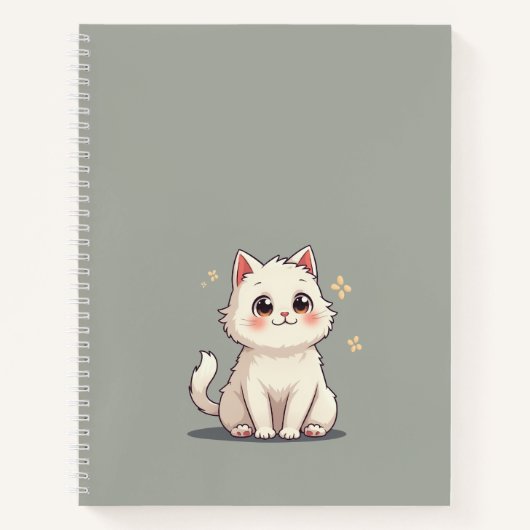 猫手帳 ノートブック (正面)