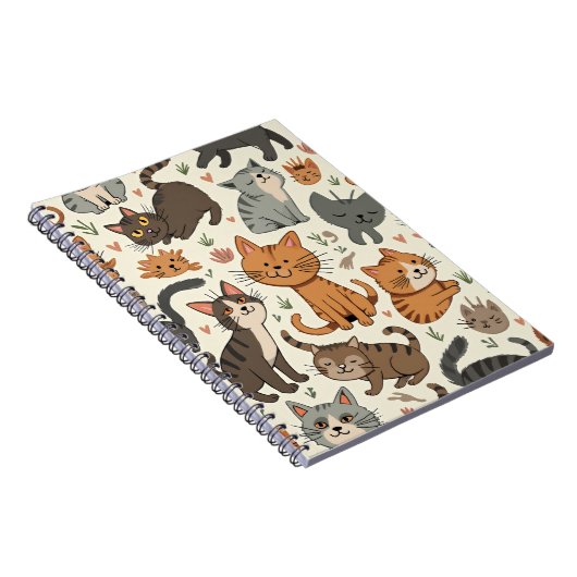 猫手帳 ノートブック (右側)