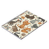 猫手帳 ノートブック (左側)