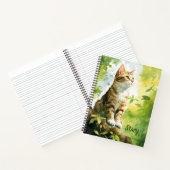 猫手帳 ノートブック (内部)