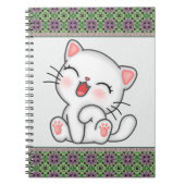 猫手帳 ノートブック (正面)