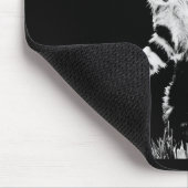 猫投げおもしろい手榴弾シーン マウスパッド (コーナー)