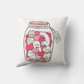 猫抗うつおもしろい猫好き クッション (裏面)