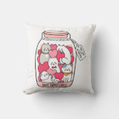 猫抗うつおもしろい猫好き クッション (正面)