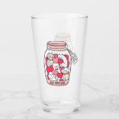 猫抗うつおもしろい猫好き タンブラーグラス (正面)