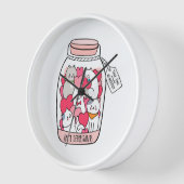 猫抗うつおもしろい猫好き 壁時計 (傾斜)