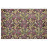 猫抽象芸術 ファブリック (ファットクウォーター)