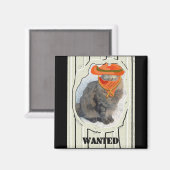 猫指名手配 マグネット (正面/裏面)