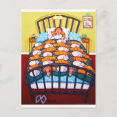 猫掛け ポストカード (正面)