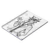 猫探偵 ノートブック (左側)