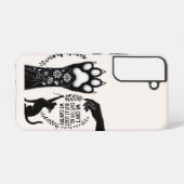 猫救三星事件 SAMSUNG GALAXYケース (裏面横)