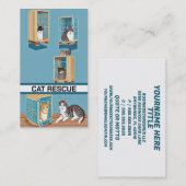 猫救助 名刺 (正面/裏面)