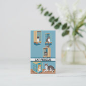 猫救助 名刺 (スタンド正面)