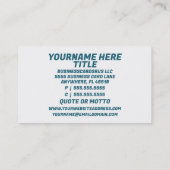 猫救助 名刺 (裏面)