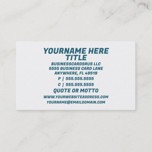 猫救助 名刺 (裏面)