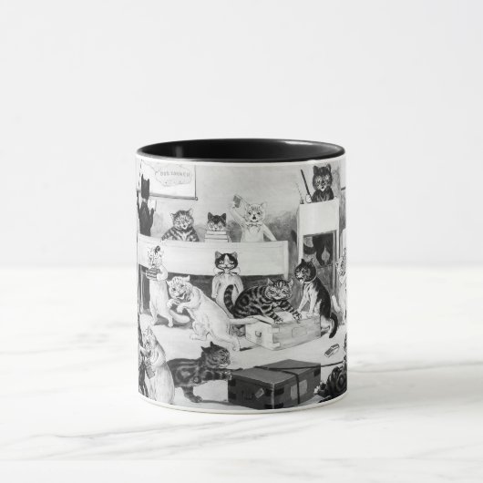『猫教室の規律』 マグカップ (中央)