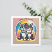 猫新郎新婦 セーブザデート (スタンド正面)