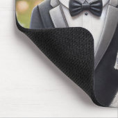 猫新郎新婦 マウスパッド (コーナー)