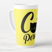 猫族 カフェラテマグ (左アングル)